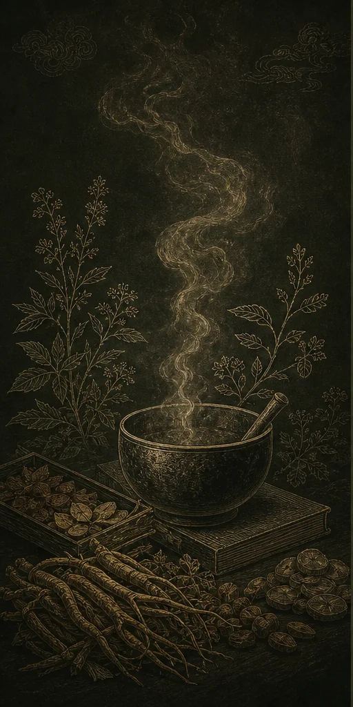 湿气主题艺术插画
